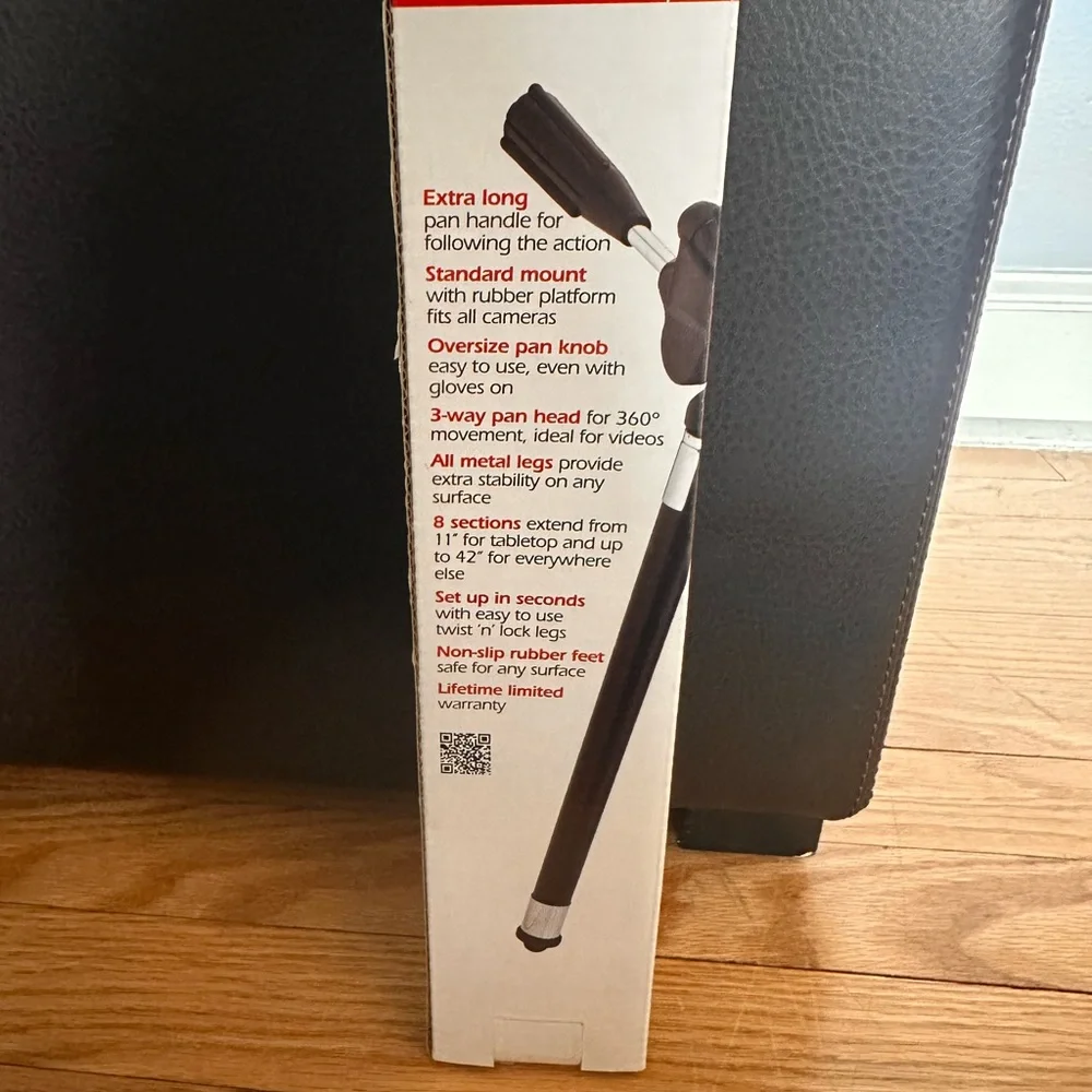 New With Tags PlatinumPlus 4200XL Travel Tripod
